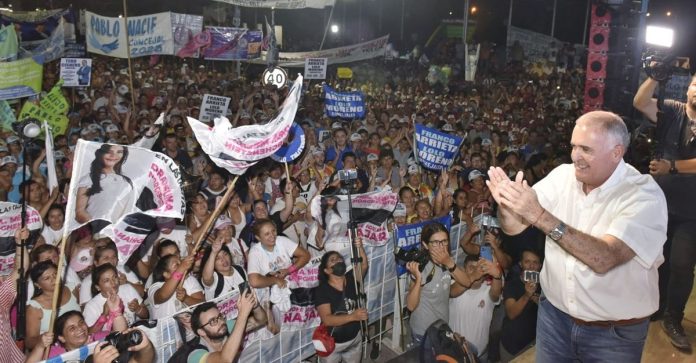 Manzur y Jaldo encabezaron un multitudinario acto en Famaillá