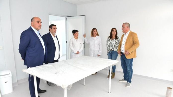 Manzur y Noguera recorrieron el Hospital modular de Lomas de Tafí