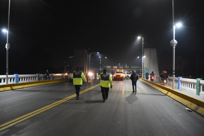 El Puente Lucas Córdoba permanecerá cortado por la noche