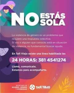 No estás sola