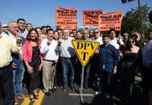 Jaldo recorrió la obra de repavimentación de la Ruta Provincial N° 344