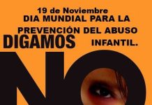 19 de Noviembre – Día mundial para la prevención del abuso contra los niños y las niñas.