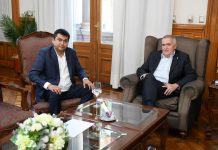 *Jaldo y Rodríguez analizaron la gestión en La Cocha y destacaron el fortalecimiento del interior*