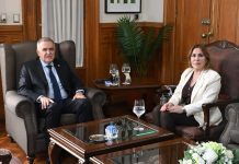 Jaldo recibió en Casa de Gobierno a la senadora nacional Beatriz Ávila