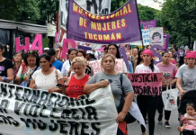 Marcharon en Tucumán por el Día Internacional de Lucha contra la Violencia hacia las Mujeres