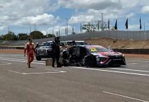 Espeluznante accidente en Brasil que dejó a dos pilotos hospitalizados: la cámara on board que mostró el incendio que se desató