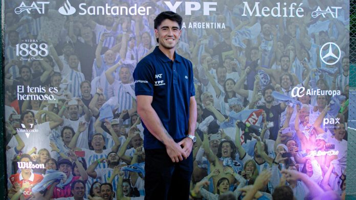 Francisco Comesaña habló en la previa del Final 8 de la Copa Davis: “Es el mejor año de mi carrera y estoy preparado si me necesitan”