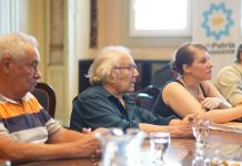 Diputados de Unión por la Patria se reunieron con el premio Nobel de la Paz Adolfo Pérez Esquivel