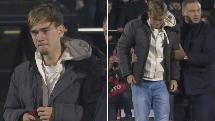 El conmovedor homenaje de un futbolista juvenil del Ajax a su novia recientemente fallecida: “Es desgarrador”