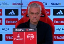 El tenso cruce entre Mourinho y un periodista luego del triunfo del Benfica en la liga de Portugal