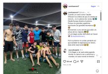 El video del Diablito Echeverri jugando descalzo con amigos que generó controversia antes de cambiar de club