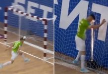 “Estuvo a punto de perder el ojo”: el insólito accidente con pirotecnia que sufrió un jugador en un partido de futsal