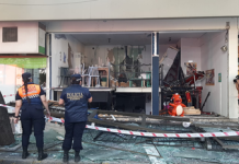 Explosión en una cafetería de Barrio Norte: sólo hubo daños materiales