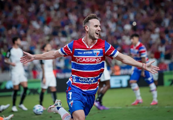 La emoción de Martín Palermo tras ganar el cuarto partido al hilo con Fortaleza y salir de la zona del descenso en el Brasileirao