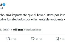 La reacción de Jake Paul tras el trágico accidente que protagonizó Anthony Joshua luego de la pelea que los enfrentó