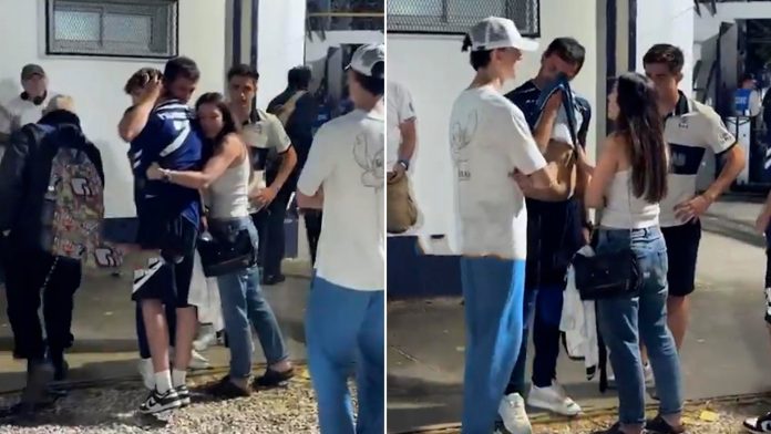 Las lágrimas del DT de Gimnasia tras perder el clásico de La Plata frente a Estudiantes: el gesto de su familia