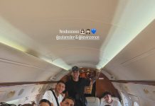Leandro Paredes viajó en avión privado a Santa Fe junto a otros jugadores de Boca Juniors para asistir al casamiento de un compañero