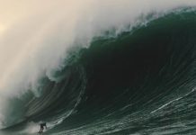 Surfeó una de las olas más altas de la historia y abrió un debate para lograr el Récord Guinness