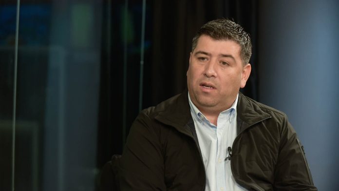 Vandalizaron la sede del sindicato que conduce Cristian Jerónimo, uno de los líderes de la CGT