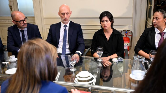 Baja en la edad de imputabilidad: Patricia Bullrich se reunió con la madre de Jeremías Monzón en el Senado