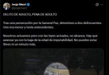 “Delito de adulto, pena de adulto”: Jorge Macri pidió avanzar con el proyecto para bajar la edad de imputabilidad