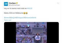 El extraño punto al estilo “Matrix” que protagonizó la número 2 del mundo y se robó todas las miradas en el Australian Open