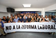 Gremios que integran la CGT y la CTA harán marchas en Córdoba y Rosario contra la reforma laboral