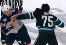 La nueva batalla entre dos jugadores que habían protagonizado “la pelea del año” en la NHL: “Es la primera vez que me derriban así”