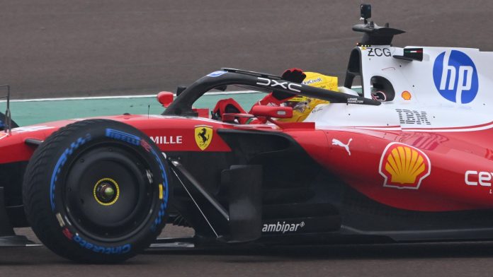 La nueva Ferrari fue empujada a boxes tras su primera vuelta y el video desató una polémica que el equipo debió aclarar