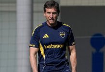 La nueva sorpresa de Úbeda en la última práctica de Boca: el equipo que jugaría ante Millonarios en el primer amistoso del año