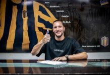 Tras su salida de River Plate, Jeremías Ledesma fue presentado como refuerzo de Rosario Central