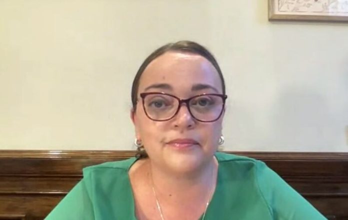 Cecilia Moreau habló de los fuertes cruces entre diputados en el inicio del debate por la reforma laboral