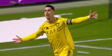 Cristiano Ronaldo terminó con su “huelga” y anotó el primer gol con 41 años: quedó a 38 gritos de romper la barrera de los 1000