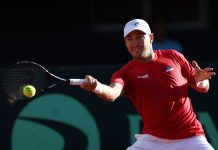 El grave accidente de un tenista serbio durante la serie de Copa Davis en Chile tras chocar contra una mampara de vidrio