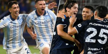 Racing iguala con el líder Independiente Rivadavia por el Torneo Apertura: Matko Miljevic fue expulsado a la media hora de juego