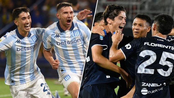 Racing iguala con el líder Independiente Rivadavia por el Torneo Apertura: Matko Miljevic fue expulsado a la media hora de juego