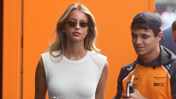 “Soltero”: impacto por la separación de Lando Norris y la actriz Magui Corceiro antes del inicio de la temporada de F1