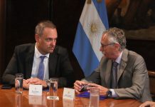 Tras el anuncio de obras en el Hospital Garrahan, Manuel Adorni se reunió con el ministro de Salud