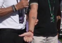 Aníbal Colapinto mostró el tatuaje que se hizo en honor a su hijo Franco y recordó la frase de un famoso entrenador