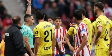 Discutió con su rival y le pellizcó los testículos: la insólita expulsión en la victoria del Atlético Madrid sobre Getafe
