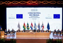 El acuerdo entre la Unión Europea y el Mercosur entrará en vigor provisionalmente el 1 de mayo