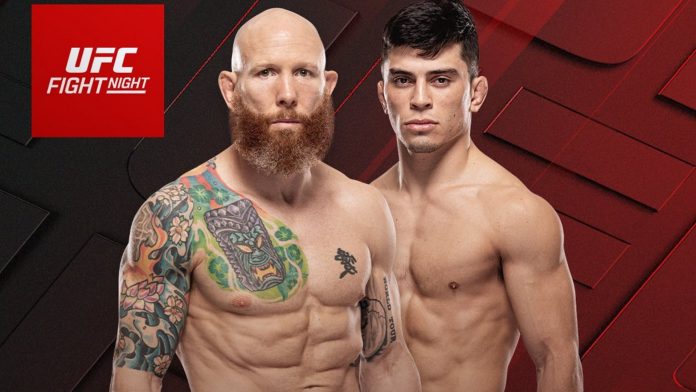 El argentino Kevin Vallejos protagonizará la pelea estela de la UFC: horarios, TV y cartelera completa