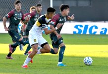 El efusivo grito de Morena Beltrán tras el golazo de Lucas Blondel en el triunfo de Huracán: la llamativa frase del defensor