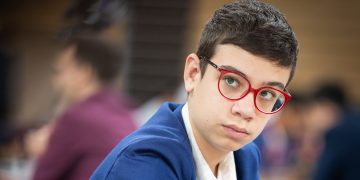 Gran labor de Faustino Oro en el Open de Moscú: igualó sus dos partidas ante grandes maestros de India y Rusia