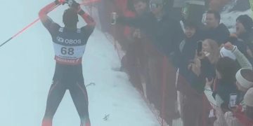 Insólito: un esquiador británico terminó la Copa del Mundo de Oslo bajo los efectos del alcohol