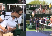 Insólito: un partido en Indian Wells estuvo demorado casi 10 minutos porque no había pelotas