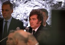 Javier Milei en acto por el aniversario del atentado a la embajada de Israel: “Un cobarde ataque del terrorismo iraní”