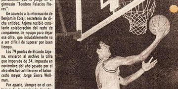 Jugó en la selección y marcó un récord que duró 18 años: la historia completa de Ricardo Arjona como basquetbolista profesional