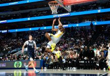 La espeluznante lesión antes de una volcada que dejó horrorizados a los jugadores de la NBA: “Le falló la pierna”