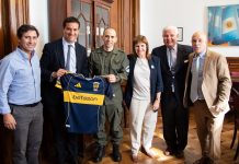 Patricia Bullrich recibió al gendarme Nahuel Gallo en el Senado: “Apenas contó el 10% de lo que vivió”